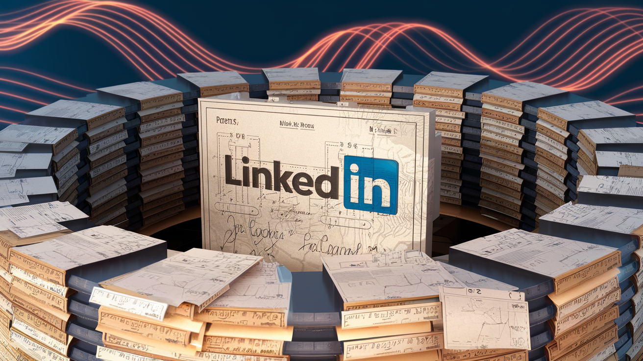 Facing significant revenue growth but a small patent portfolio, LinkedIn was at risk of patent assertions. To counter this, the company collaborated with external advisors to build a robust patent strategy. They benchmarked high-tech companies' filing rates, increasing their own to 0.42 filings per $1 million R&D spend in 2015 through proactive invention harvesting and improved incentives. LinkedIn targeted 11 high-risk asserters, acquiring early-priority patents to counter potential threats. The company developed a strategic response playbook, and its investment in a comprehensive patent strategy has positively impacted its freedom to operate.