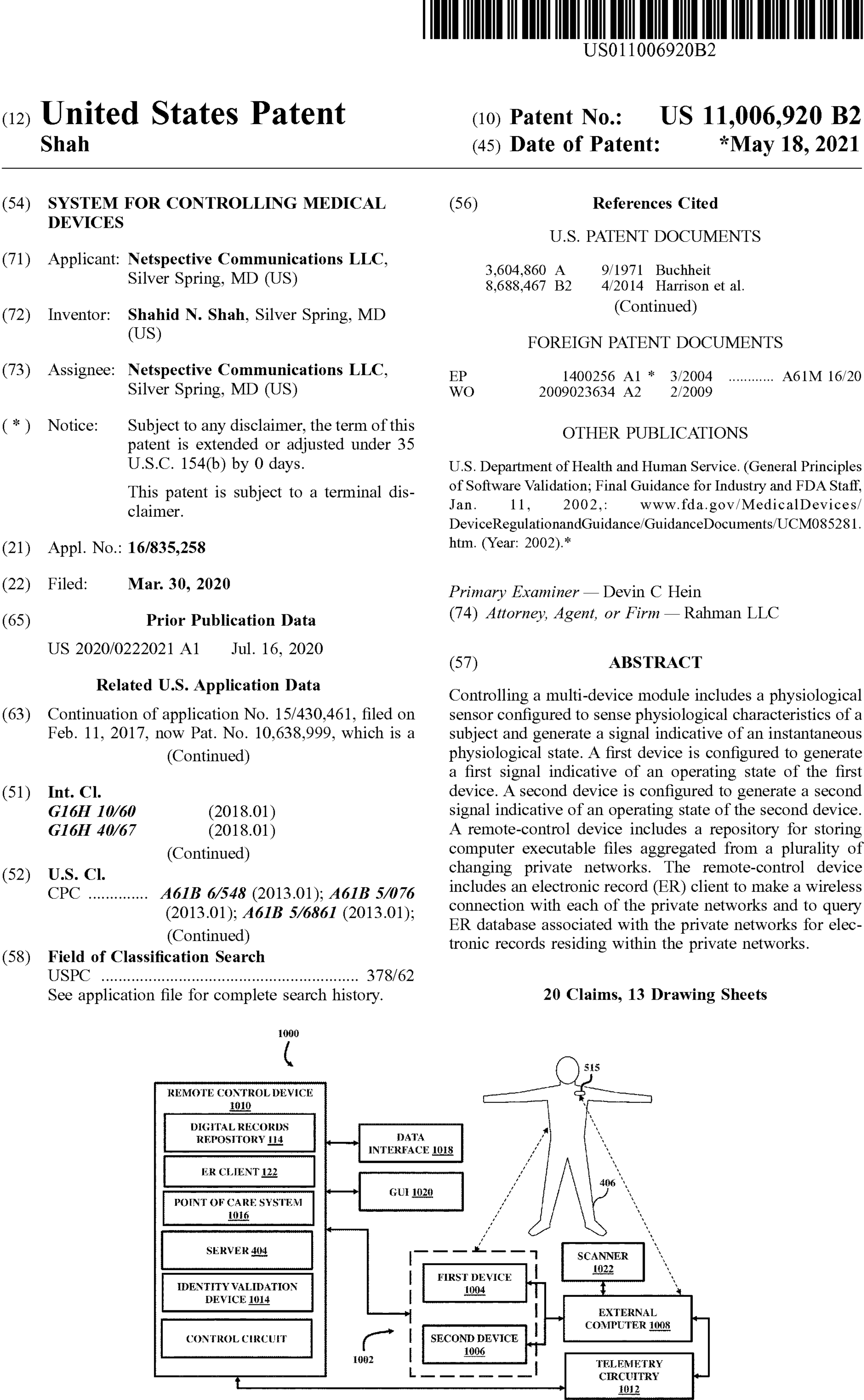 medical devices patent